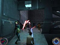une photo d'Ã©cran de Star Wars - Jedi Knight 2 - Jedi Outcast sur Microsoft X-Box